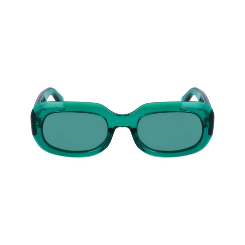 Longchamp Green Injected Women's Sunglasses