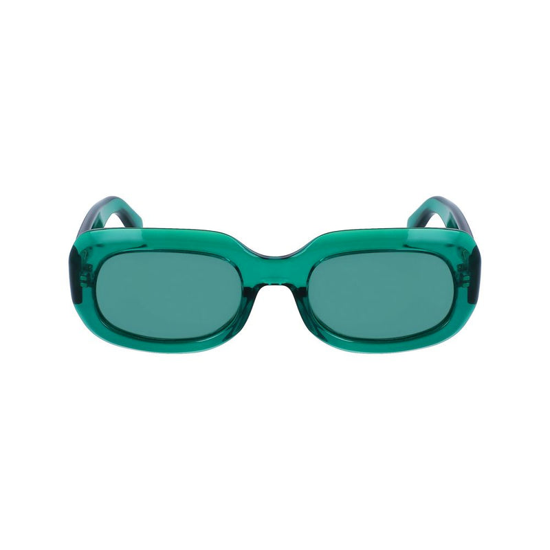 Longchamp Green Injected Women's Sunglasses