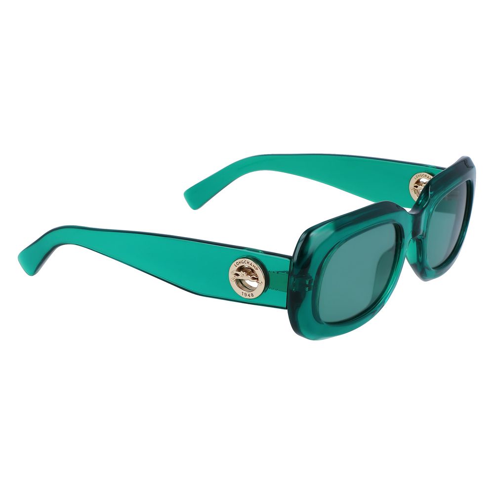 Longchamp Green Injected Women's Sunglasses