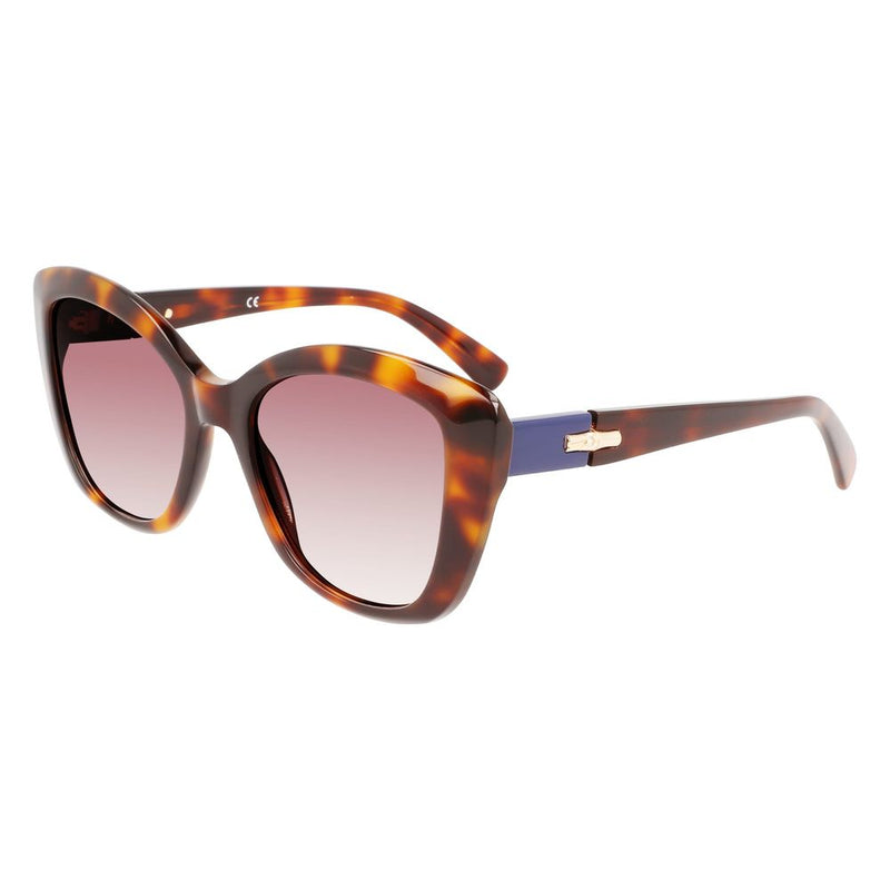 Longchamp Brown Acetate Women's Sunglasses