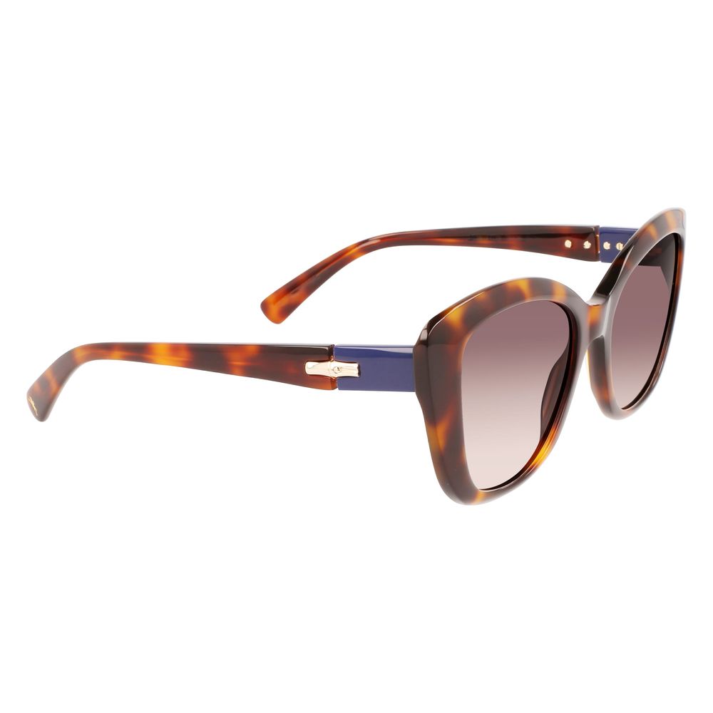 Longchamp Brown Acetate Women's Sunglasses