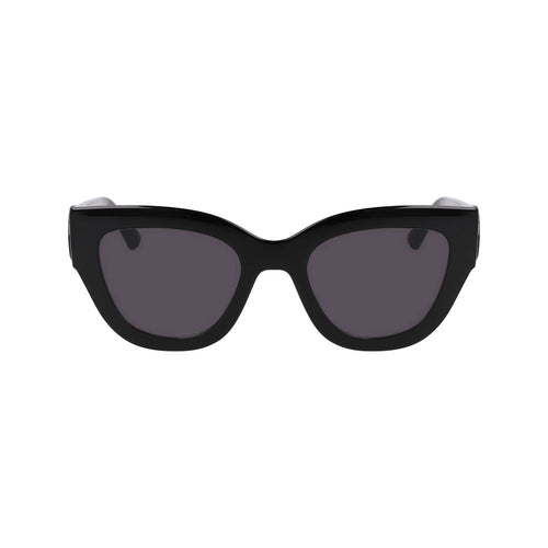 Longchamp Black Injected Women's Sunglasses