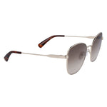 Longchamp Gold Metal Women's Sunglasses