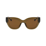 Longchamp Brown Injected Women's Sunglasses