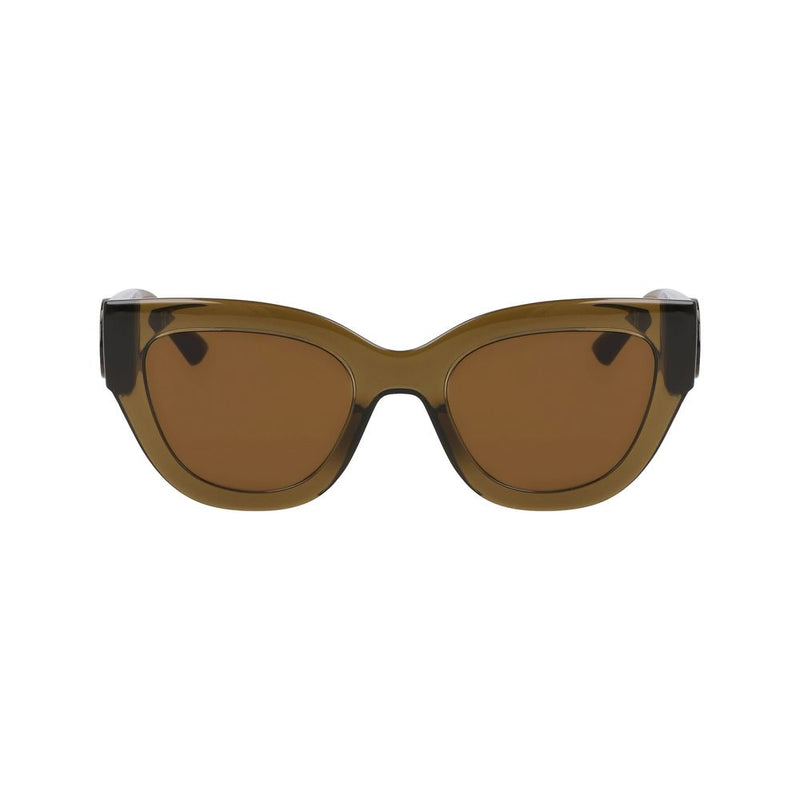 Longchamp Brown Injected Women's Sunglasses