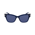 Longchamp Blue Acetate Women's Sunglasses