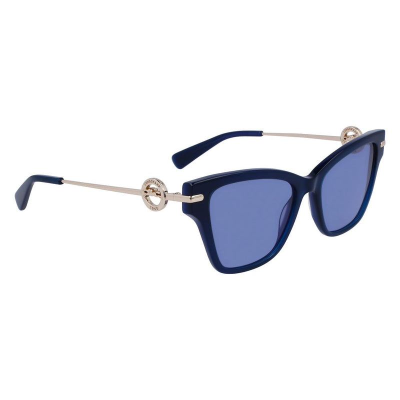 Longchamp Blue Acetate Women's Sunglasses