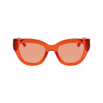 Longchamp Orange Injected Women's Sunglasses