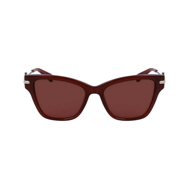 Longchamp Brown Acetate Women's Sunglasses