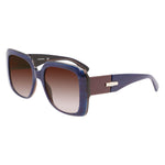 Longchamp Blue Acetate Women's Sunglasses