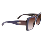 Longchamp Blue Acetate Women's Sunglasses