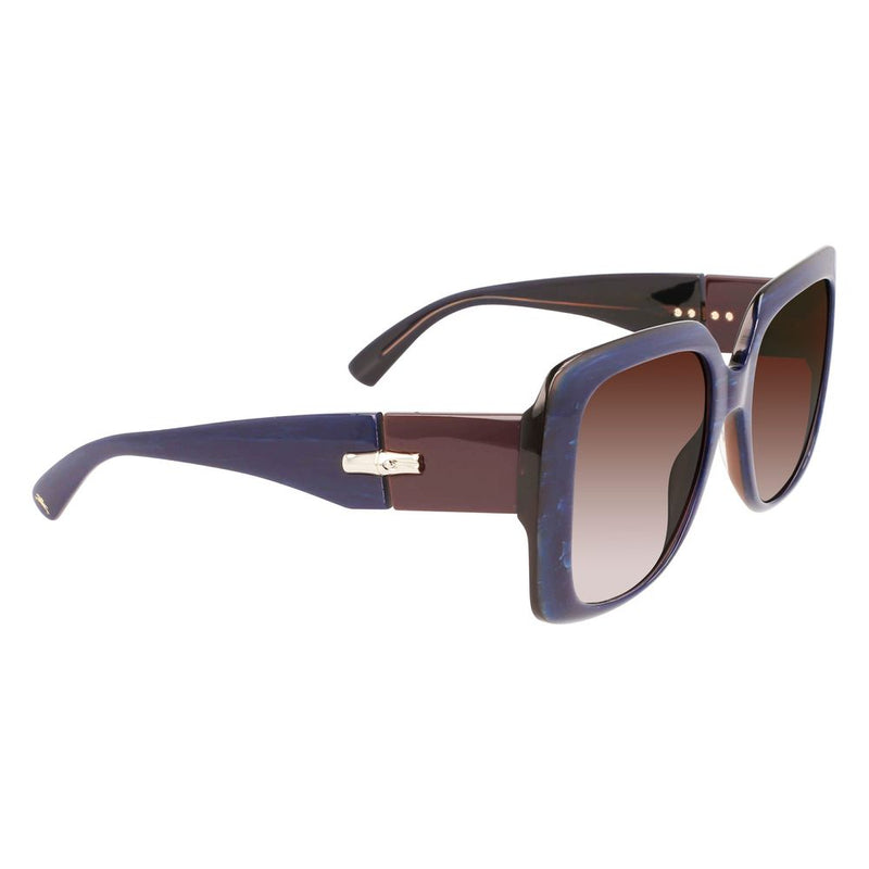 Longchamp Blue Acetate Women's Sunglasses