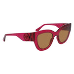 Longchamp Purple Injected Women's Sunglasses