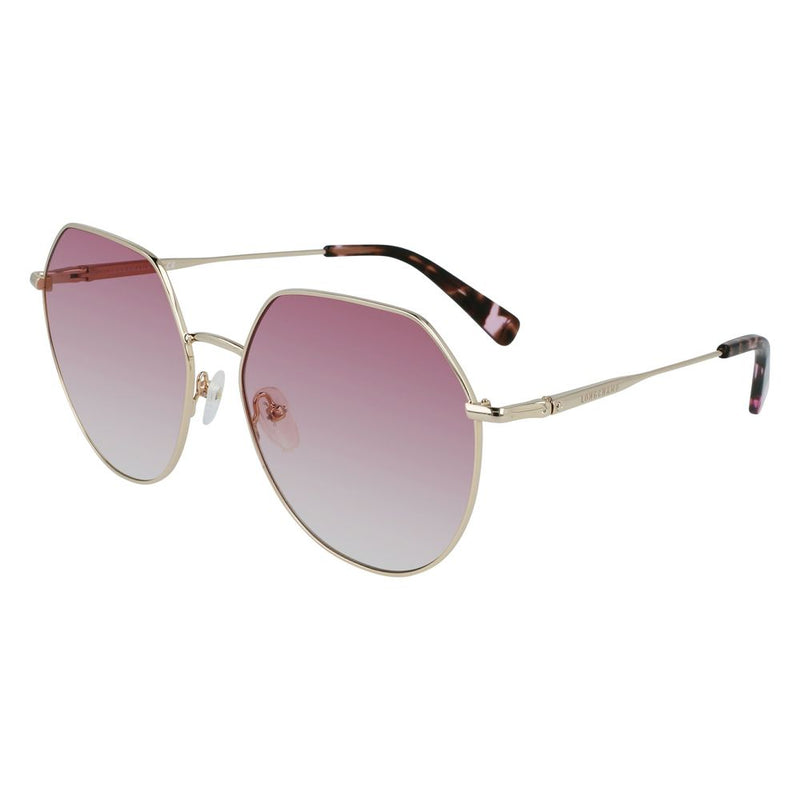 Longchamp Bicolor Metal Women's Sunglasses