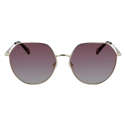 Longchamp Bicolor Metal Women's Sunglasses