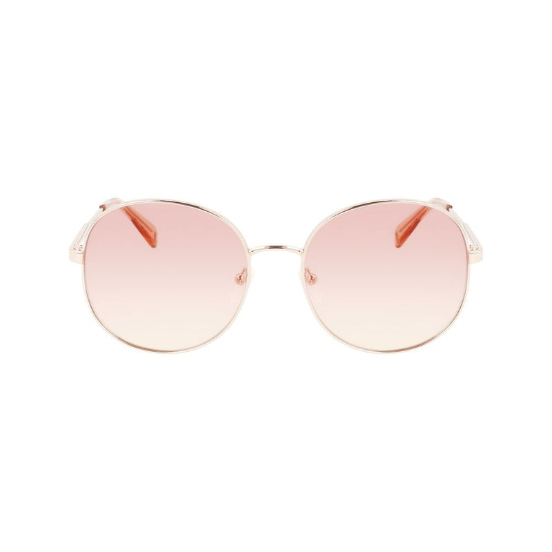 Longchamp Bicolor Metal Women's Sunglasses