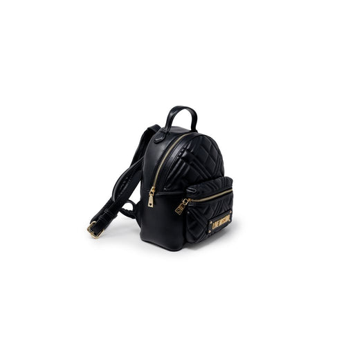 Love Moschino Black Polyethylene Women's Backpack