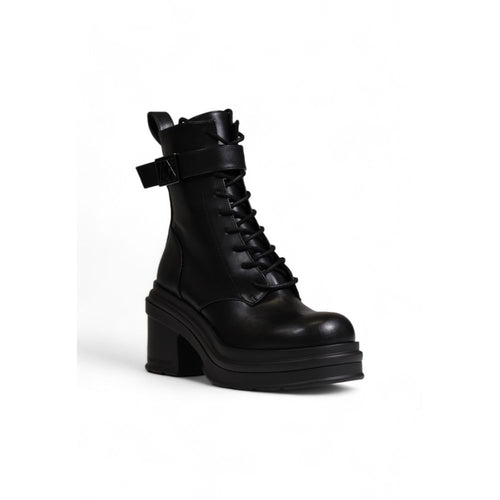 Armani Exchange Black Polyester Women's Boot