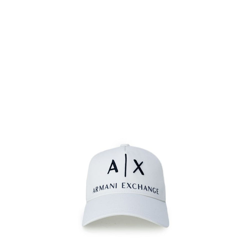 Armani Exchange Cream Cotton Hats & Men's Cap