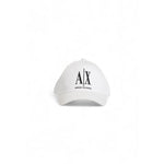 Armani Exchange White Cotton Hats & Men's Cap