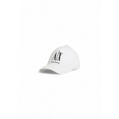 Armani Exchange White Cotton Hats & Men's Cap