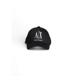 Armani Exchange Black Cotton Hats & Men's Cap