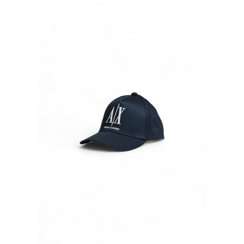 Armani Exchange Blue Cotton Hats & Men's Cap