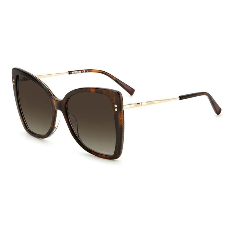 Missoni Brown Metal Women's Sunglasses