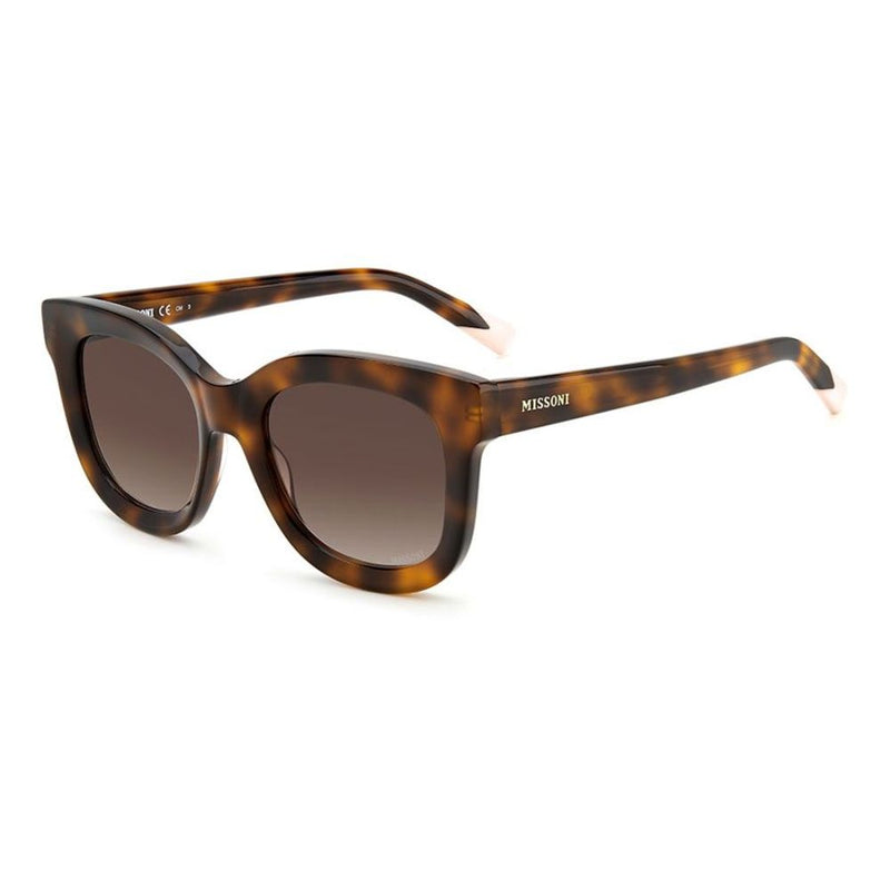 Missoni Brown Plastic Women's Sunglasses