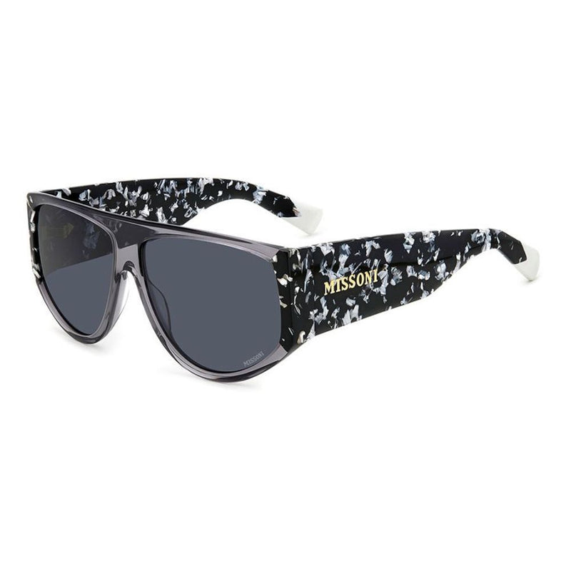 Missoni Gray Acetate Women's Sunglasses