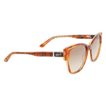 Karl Lagerfeld Orange Acetate Women's Sunglasses