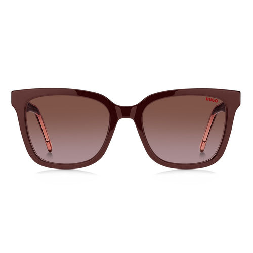 Hugo Boss Red Acetate Women's Sunglasses