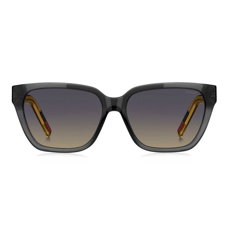 Hugo Boss Gray Acetate Women's Sunglasses