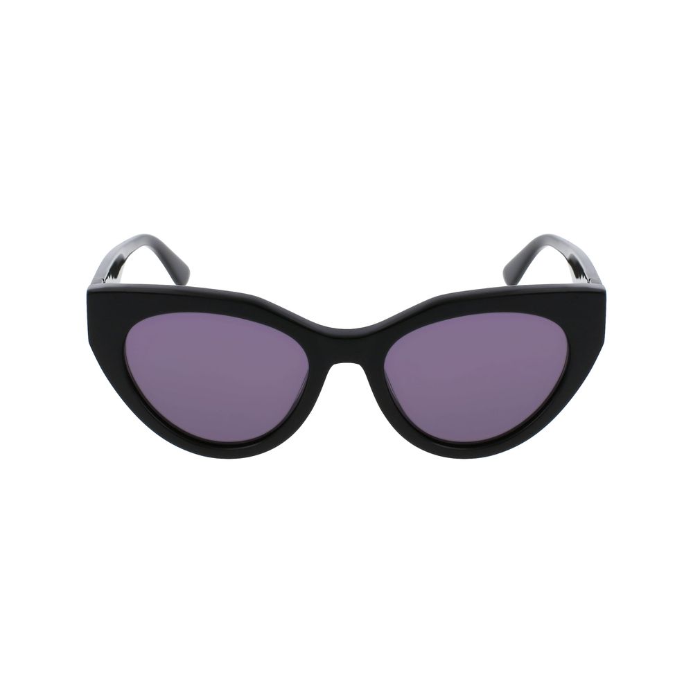 Karl Lagerfeld Black Acetate Women's Sunglasses