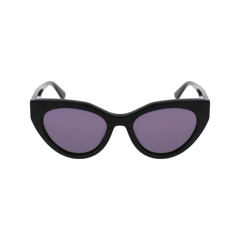 Karl Lagerfeld Black Acetate Women's Sunglasses