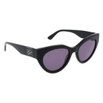 Karl Lagerfeld Black Acetate Women's Sunglasses