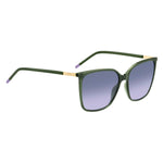 Hugo Boss Green Resin Women's Sunglasses