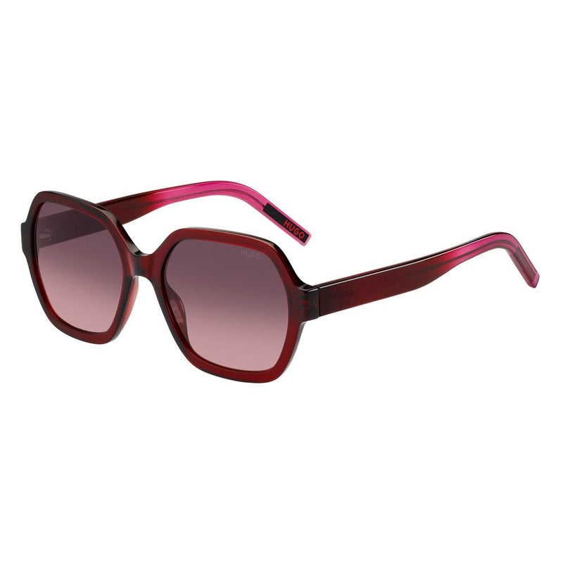 Hugo Boss Red Acetate Women's Sunglasses