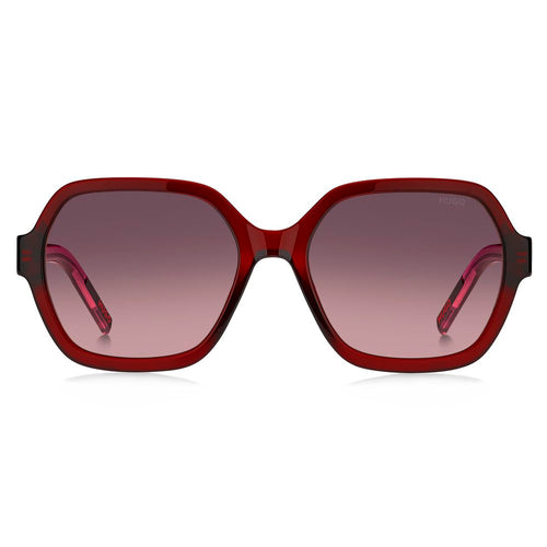 Hugo Boss Red Acetate Women's Sunglasses