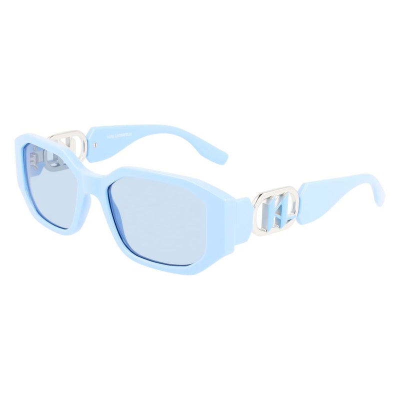 Karl Lagerfeld Blue Injected Women's Sunglasses