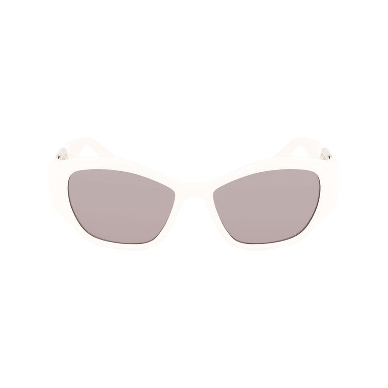 Karl Lagerfeld White Injected Women's Sunglasses