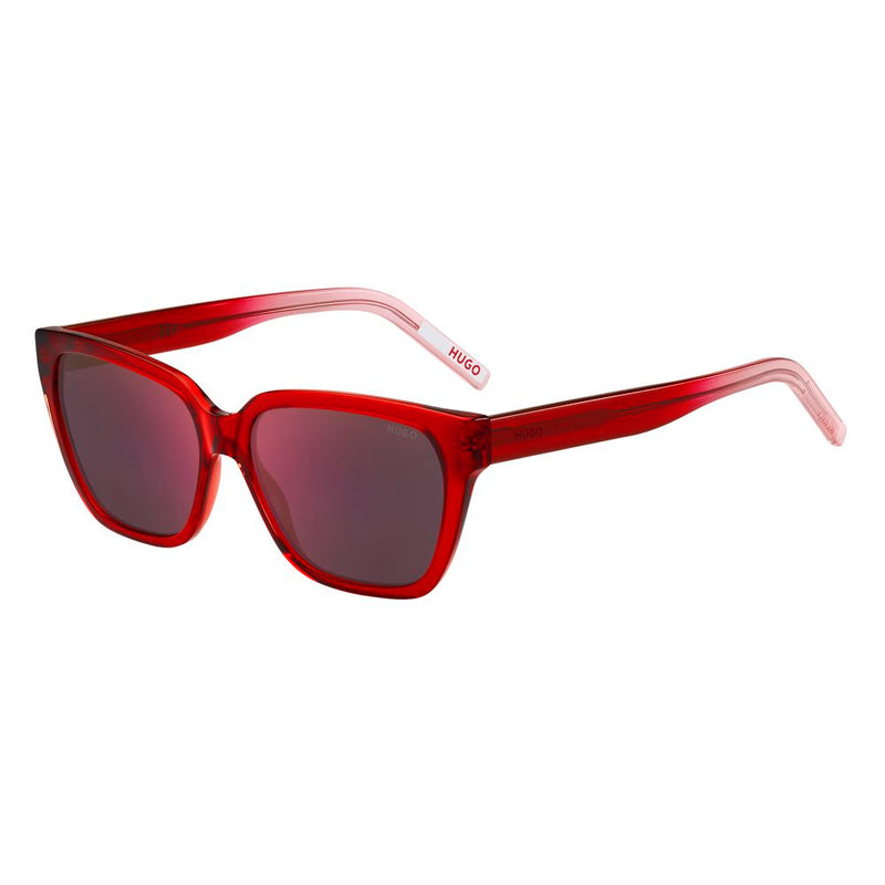 Hugo Boss Red Acetate Women's Sunglasses