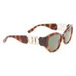 Karl Lagerfeld Brown Injected Women's Sunglasses