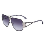 Karl Lagerfeld Gray Metal  Sunglasses