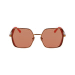 Karl Lagerfeld Orange Metal Women's Sunglasses