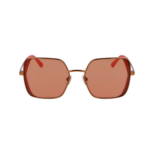 Karl Lagerfeld Orange Metal Women's Sunglasses