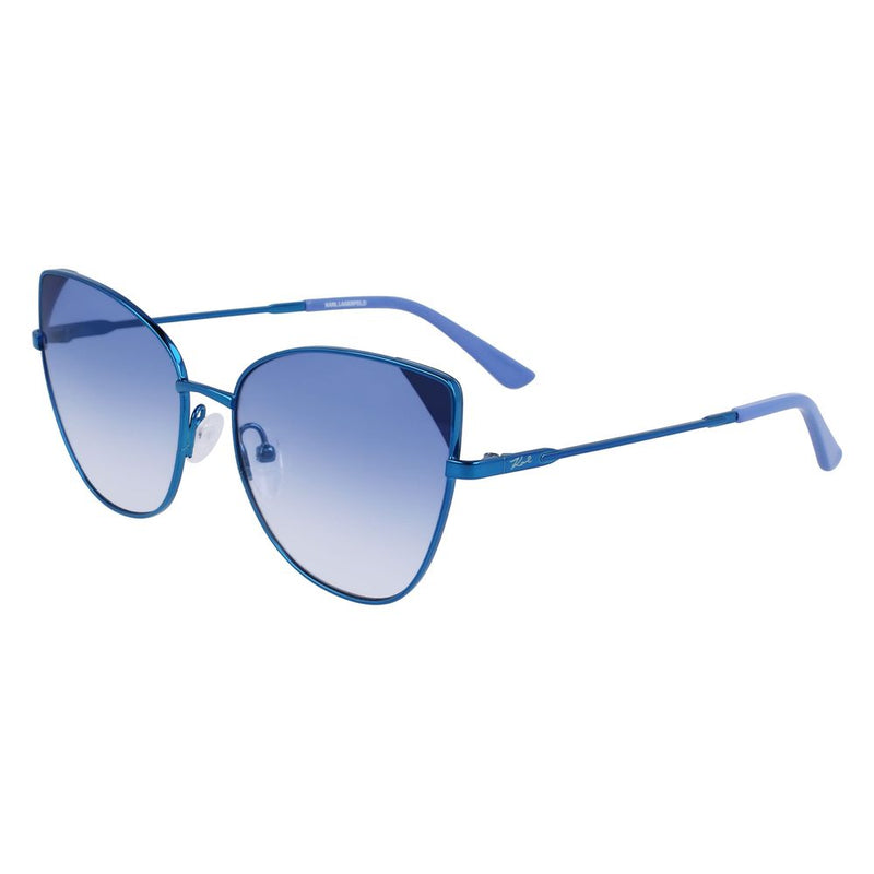 Karl Lagerfeld Blue Metal Women's Sunglasses