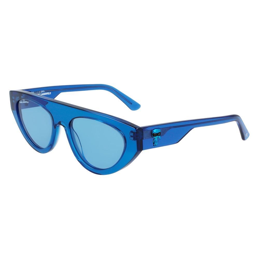 Karl Lagerfeld Blue Acetate Women's Sunglasses