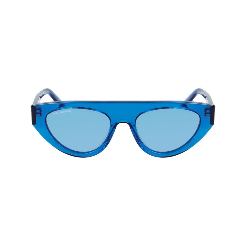 Karl Lagerfeld Blue Acetate Women's Sunglasses