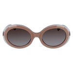 Karl Lagerfeld Gray Acetate Women's Sunglasses